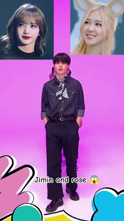 jimin and rose 😱 #jalebibabymeme #jimin #rose #shorts #bts #blackpink #btsarmy #blink #rosejimin