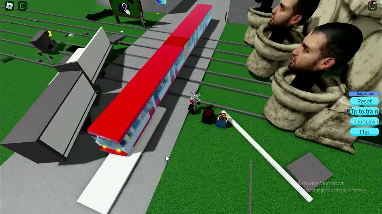 [SKIBITI TOILET] Train VS Car Ultimate🚗💥🚄[Roblox] YouTube