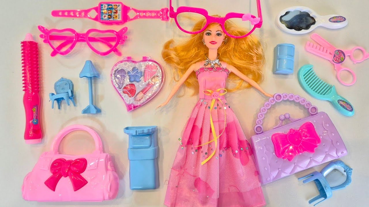 ASMR | Most Satisfying w/ Unboxing Beautiful Magical Disney Doll Set | Fashionista Princess Doll