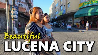 Pretty Woman Walking in Lucena City  Quezon Province Philippines [4K]