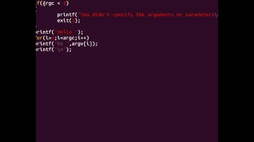 passing arguments to main using command line argument argc and argv[ ]