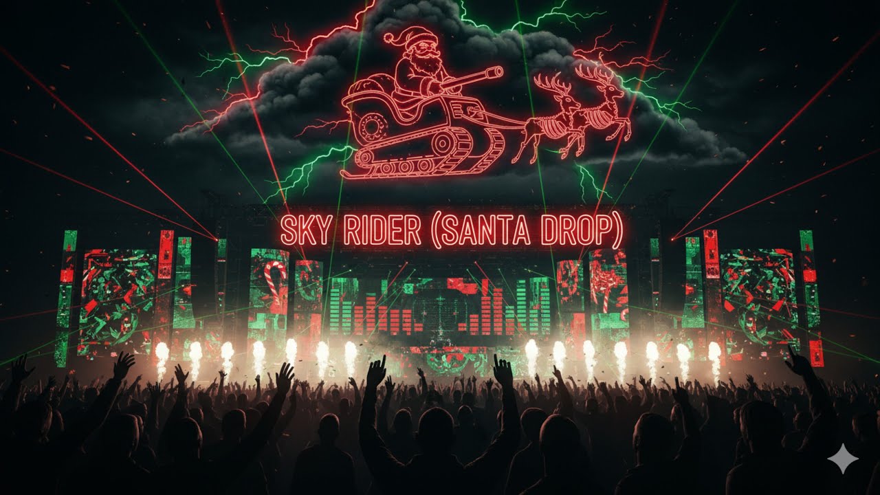 Sky Rider Santa Drop X-Vibe - YouTube