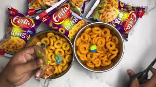 Evita Rings Snacks Unboxing | Moj Ho Gayi Aaj To | Free Toys Inside screenshot 5