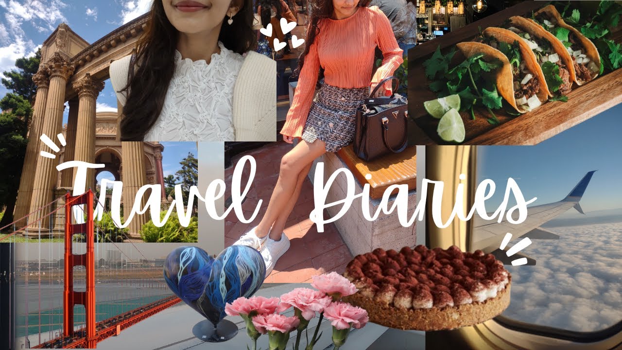 SAN FRANCISCO TRAVEL VLOG | exploring the city, golden gate bridge boat ride, rose garden walks...