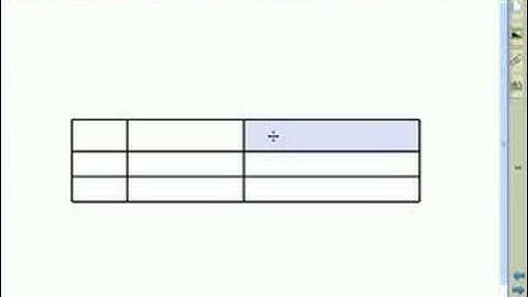 SMART Notebook Basics - Tables