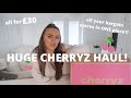 HUGE CHERRYZ HAUL! ALL for UNDER £30! Homeware, Cleaning, Food & More...