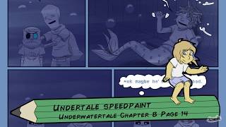 Undertale Speedpaint - Underwatertale Chapter 8 Page 14