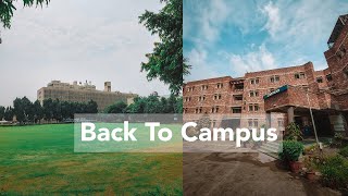 Back to IIT Delhi Campus | Final year starts