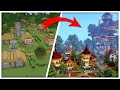 Transforming a Minecraft Village! | A Build A Day Challenge - Week 6