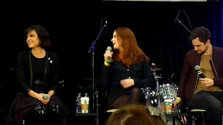 Lana, Bex, and Andrew! Gold Panel OUAT Burbank 2018