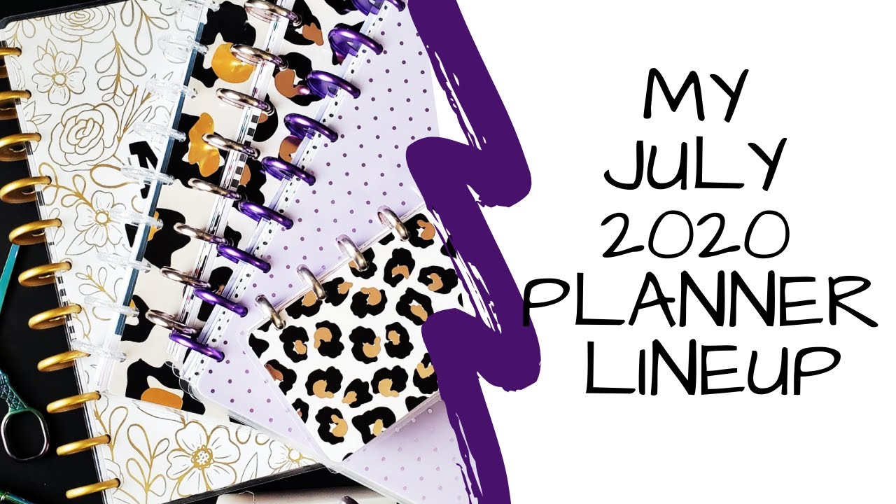My July 2020 Planner Lineup | The Happy Planner | MAMBI