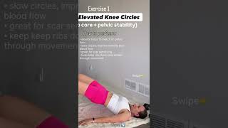 Try this Postpartum friendly workout for 6wks and watch your mom pooch shrink and leakage stop