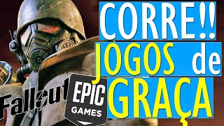 CORRAM! NOVO JOGO de GRAÇA MISTERIOSO PARA RESGATE na EPIC GAMES! FALLOUT GRÁTIS PARA PC!