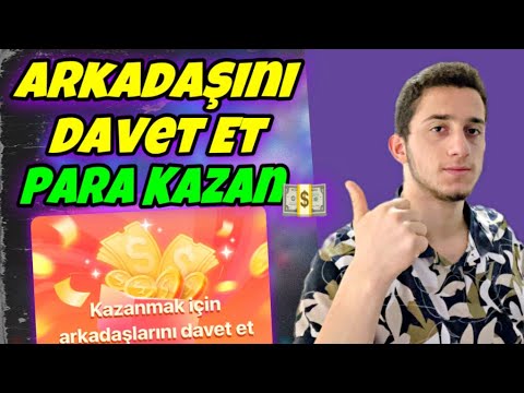 ARKADAŞLARINI DAVET EDEREK PARA KAZAN!💵💰 - İnternetten Para Kazanma 2023