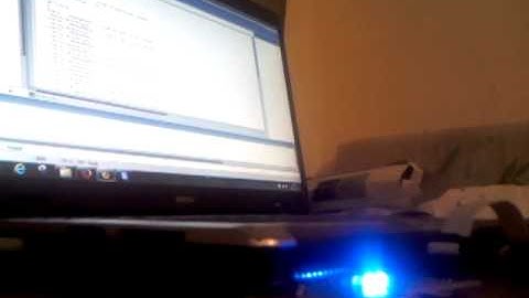 My first led blinking project