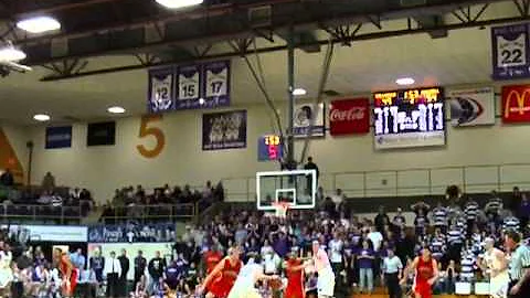 Bucknell 60 Holy Cross 56 - 2 12 2011 Keister hits...