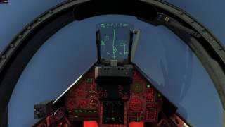 DCS World Mirage 2000c vs 2 Su-27's