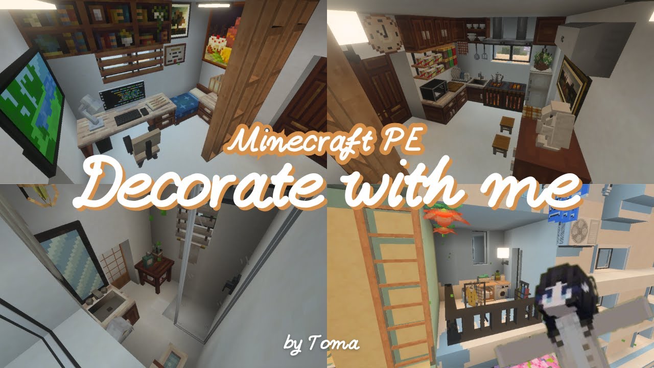 Decorate mini apartment - Minecraft PE (Trang trí căn hộ nhỏ)