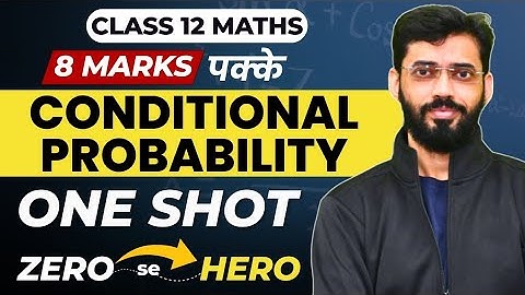 CONDITIONAL PROBABILITY ONE SHOT |CLASS 12 PROBABILITY ONE SHOT |CLASS 12 MATHS PROBABILITY ONE SHOT