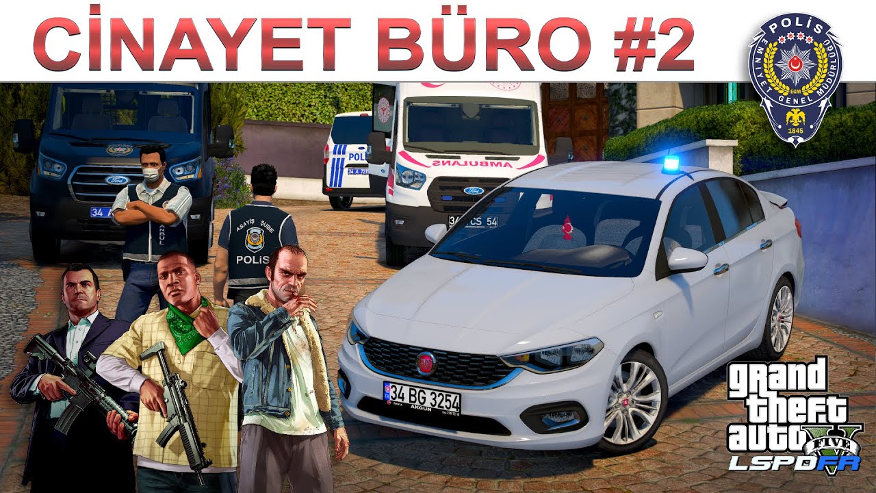 GTA 5 KARAKTERLERİNE CİNAYET SORUŞTURMASI | FİAT EGEA |  LSPDFR