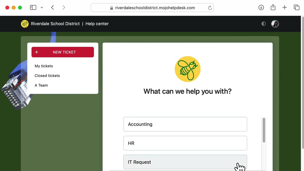 How to Create a Ticket + An Overview of the Mojo Helpdesk User Portal