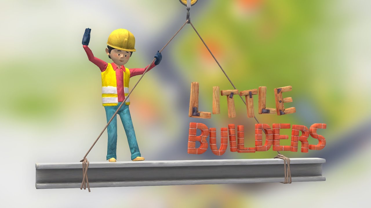 Little Builders. Trucks, Cranes & Diggers. Kids Games Apps YouTube