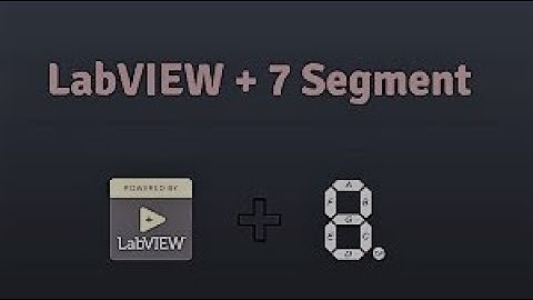 7 Segment display Simulation