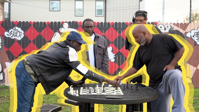 South Side Artist Brings Street Chess to Downtown Chicago - ABC7 Los Angeles