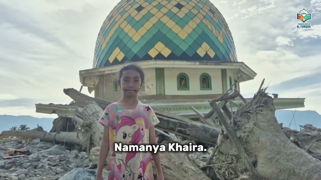 Galodo Hancurkan Masjid & Tempat Mengaji, Mereka Butuh Mushaf Baru