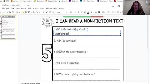 Editable Google Slides and Posting them in the Google Classroom