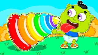 Liam Family USA | Playing with Stacking Rings for Children | Family Kids Cartoons