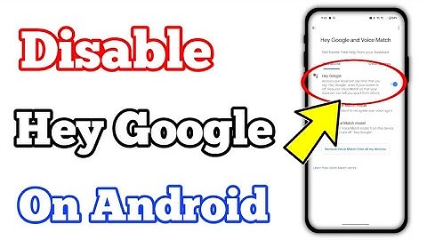How To Turn OFF or Disable Hey Google OR Google Assistant On Any Android Phone