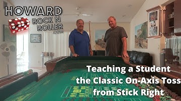 Teaching a Student the Classic On-Axis Toss from Stick Right
