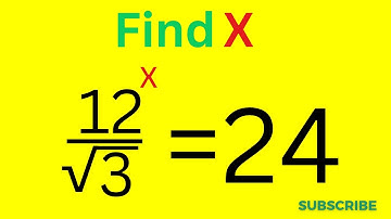 A Nice Math Olympiad Algebra Problem | Find the Value of X|