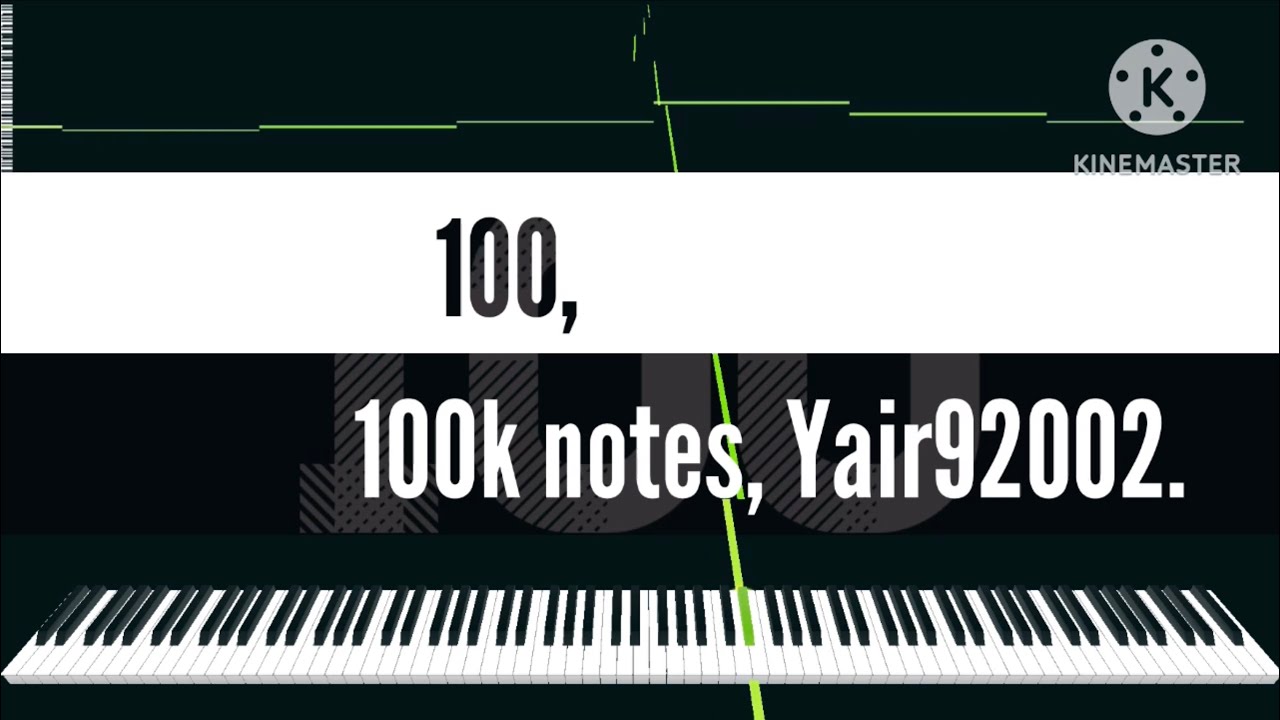 [Black Midi] 100, 100k notes, Yair92002. - YouTube