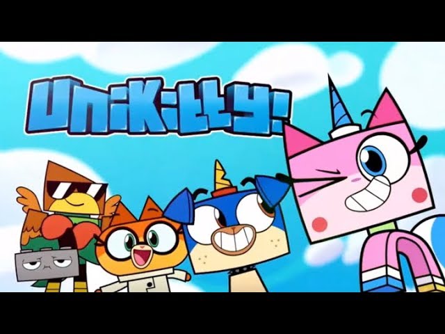 Unikitty! Opening with Teen Titans Go! Instrumental Theme class=