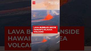 ON CAM: Lava Churning At Kilauea As Hawaii Braces For Possible Eruption | WATCH