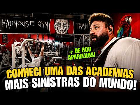 MAD HOUSE GYM: I found equipment I've never seen before! Over 600 machines!