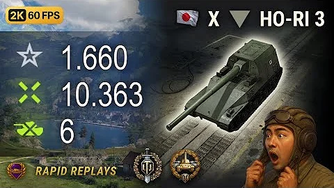 Ho-Ri 3 | 10.4K DMG, 6 Kills | Top Gun