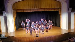 Geneva College Musical Theatre Camp 2022 Times Square Group - The Addams Family