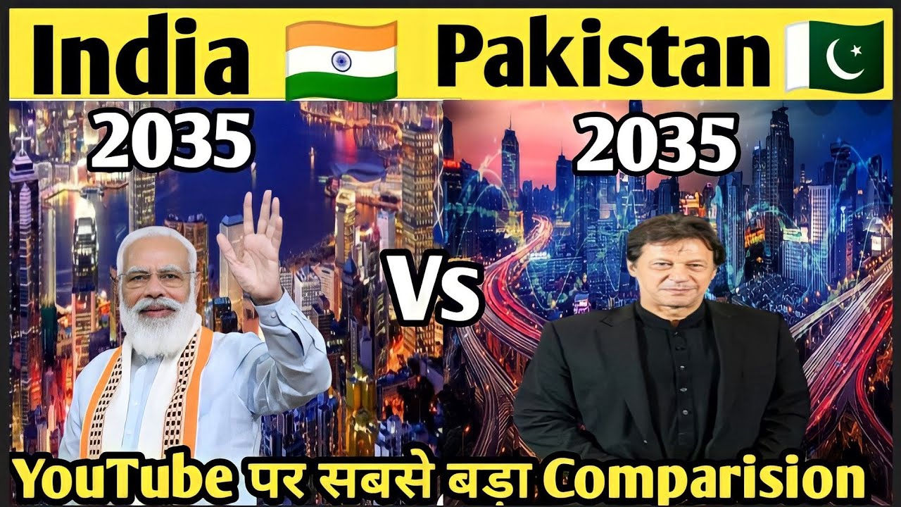 India 2035 Vs Pakistan2035/ Country economy Comparison Future
