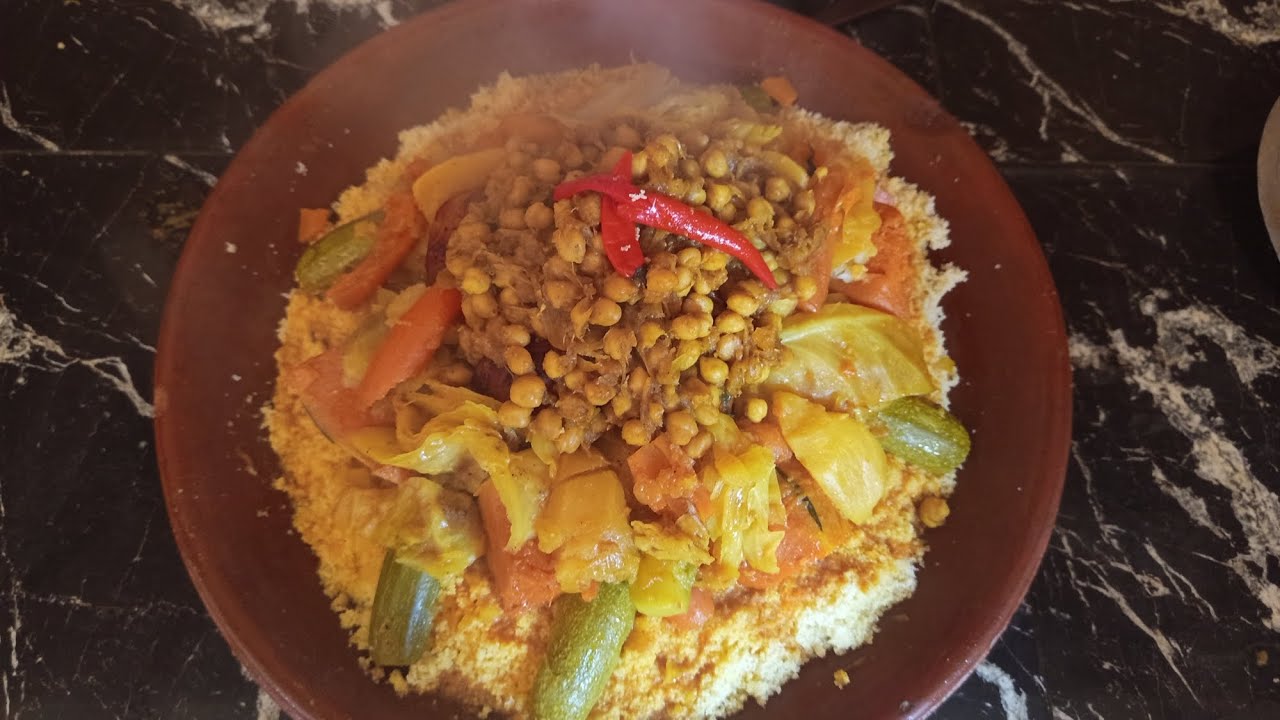 عودة لذكريات زمان.. كسكس مغربي بطريقة مبتكرة ومصغرة ❤️