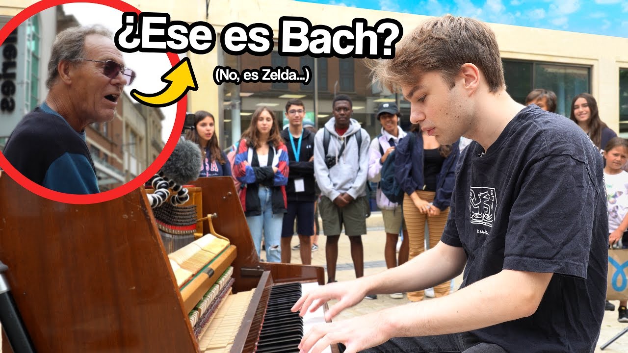 Toco canciones de LEGEND OF ZELDA con mi piano en PUBLICO!