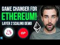 Game Changer for Etheruem - Layer 2 Scaling Demo (Optimism & Uniswap)