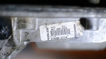 MTD transaxle swap to MST 206