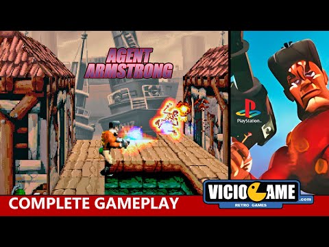 🎮 Agent Armstrong (Playstation) Complete Gameplay