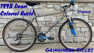 1998 Dean Colonel Vintage Mountain Bike Build - YouTube