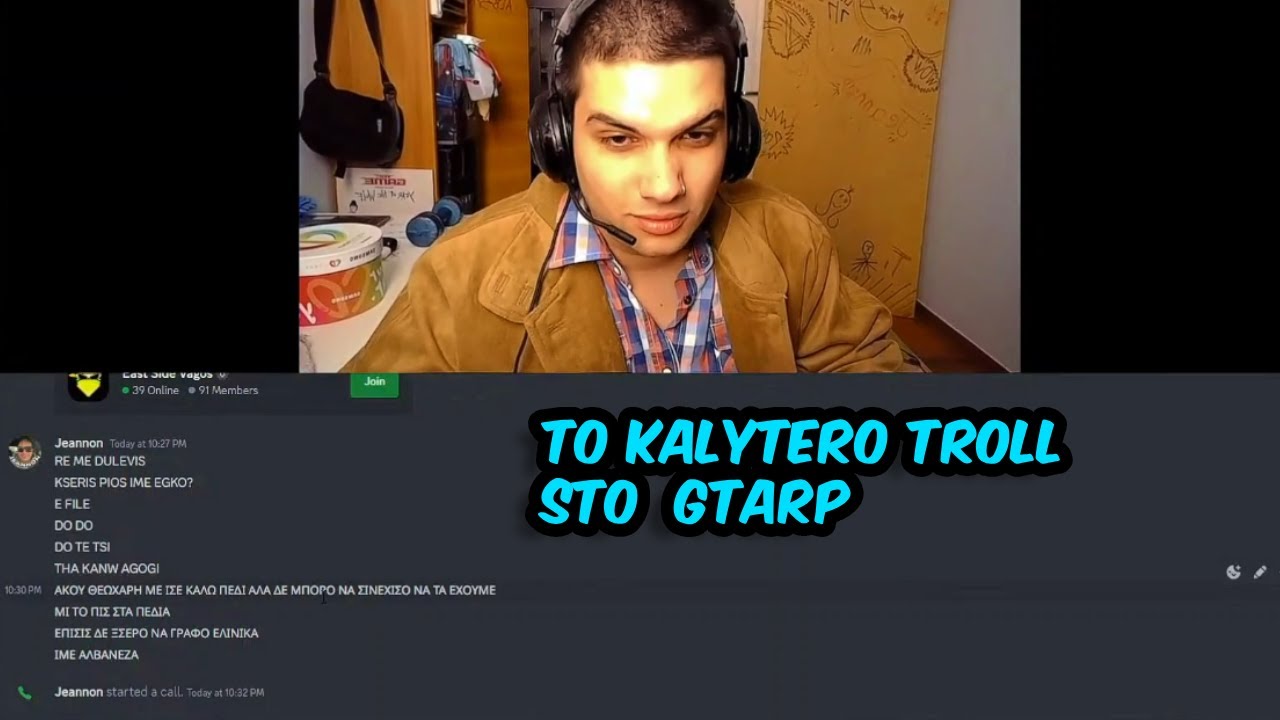 Το καλύτερο troll του jeannon στο gtarp