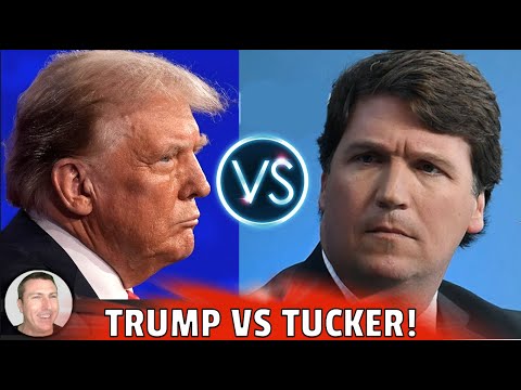 Trump vs Tucker Carlson! - Big Trouble Brewing in MAGA World!  Here's What It Means...