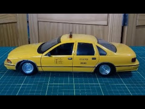 1995 Chevrolet Caprice NYC taxicab, 1:18 scale, UT Models